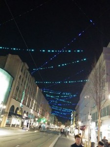 I'm not going crazy. These lights are talking to me.